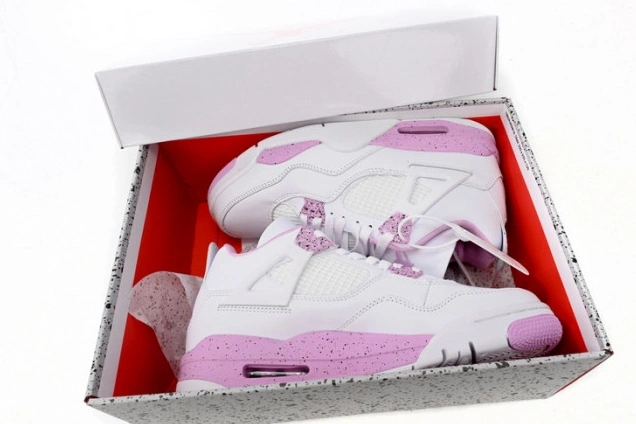 Kicktheory Retro Jordan Pink 4 CT8527-116 White 0808